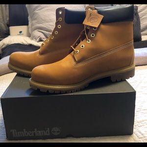 Men Timberland 6" Premium Waterproof Boots Size 13